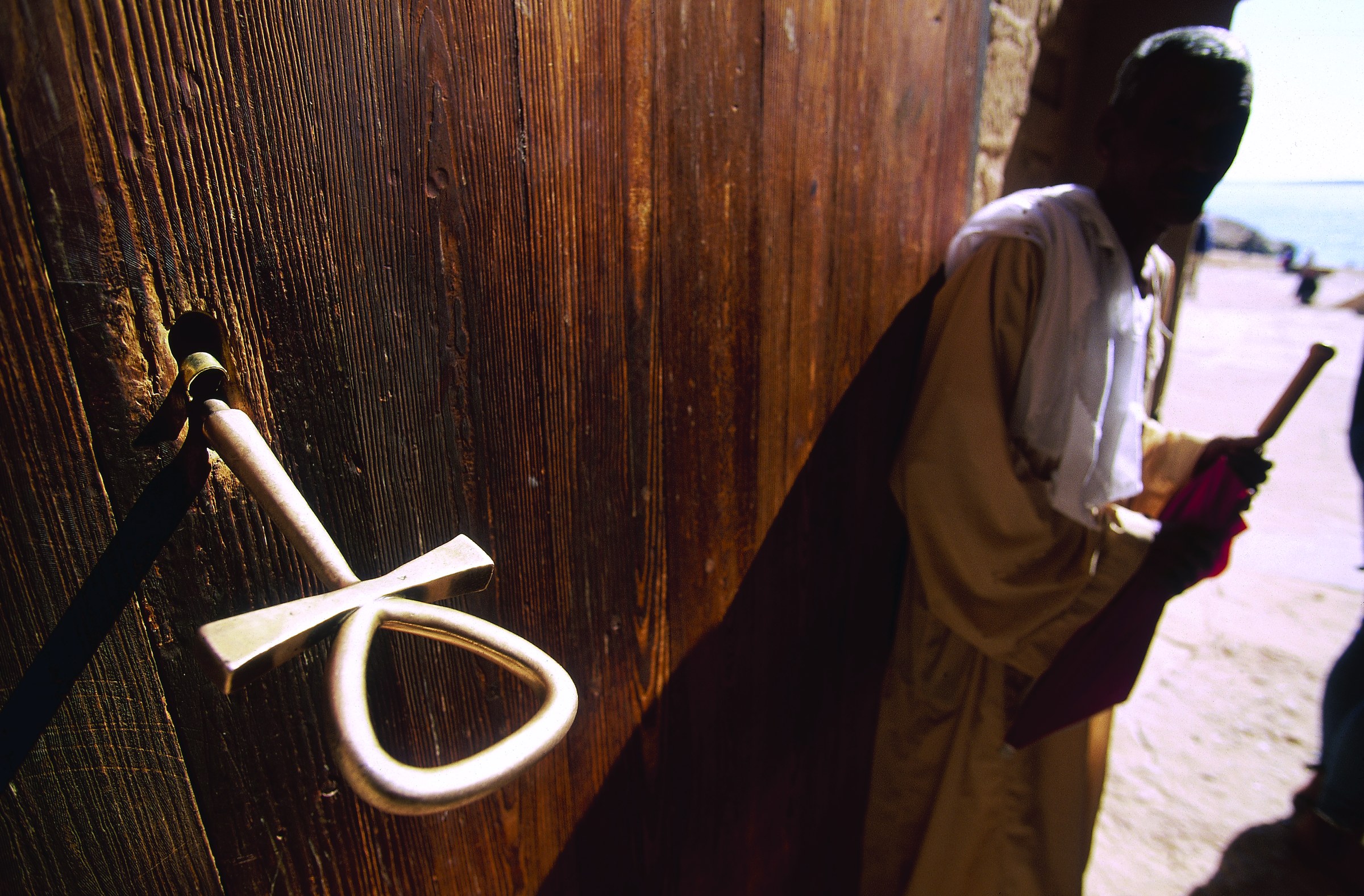 Abou Simbel : la clé du temple, en forme de croix ankh